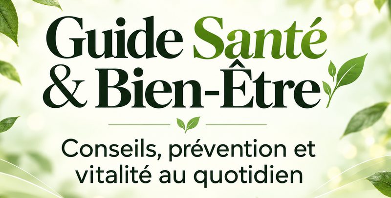 Guide Santé Bien-Être : conseils, prévention et vitalité au quotidien